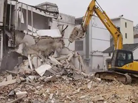 田家庵旧房改造拆除